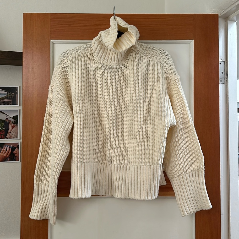 NEVER WORN Madewell knit turtleneck